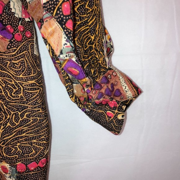 Vintage Jane Ashely Womens 2pc Blouse and Skirt Set Size Medium - Picture 7 of 17